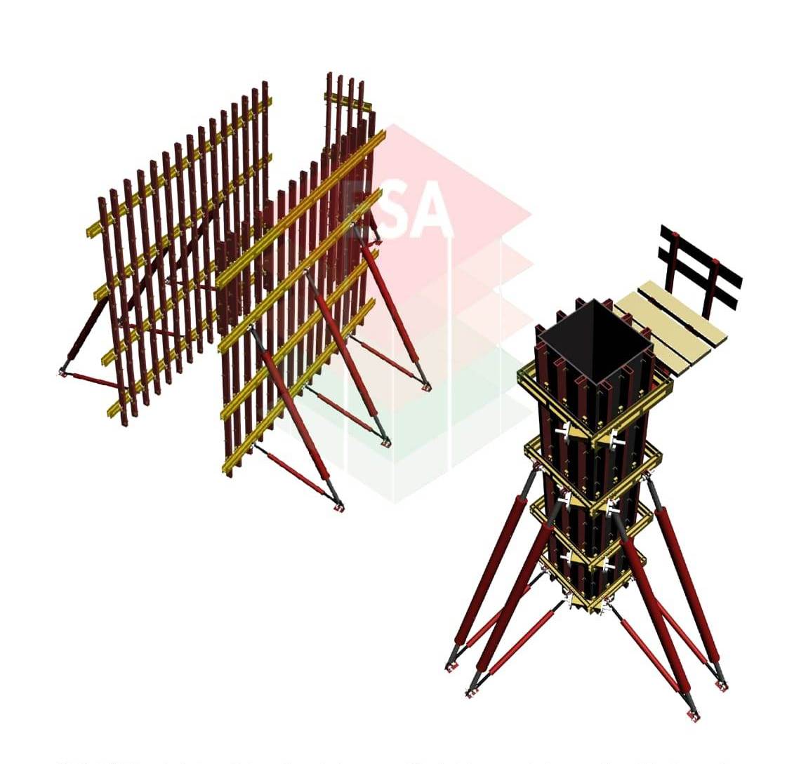 COLUMN WALL VERTICAL – PT. Eka Sinar Abadi